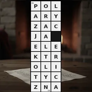 Hasło krzyżówkowe zmiana potencjału elektrody w stosunku do stanu równowagowego pod wpływem doprowadzonego napięcia - polaryzacja elektrolityczna – rozwiązanie, synonimy, podpowiedzi i definicje krzyżówkowe